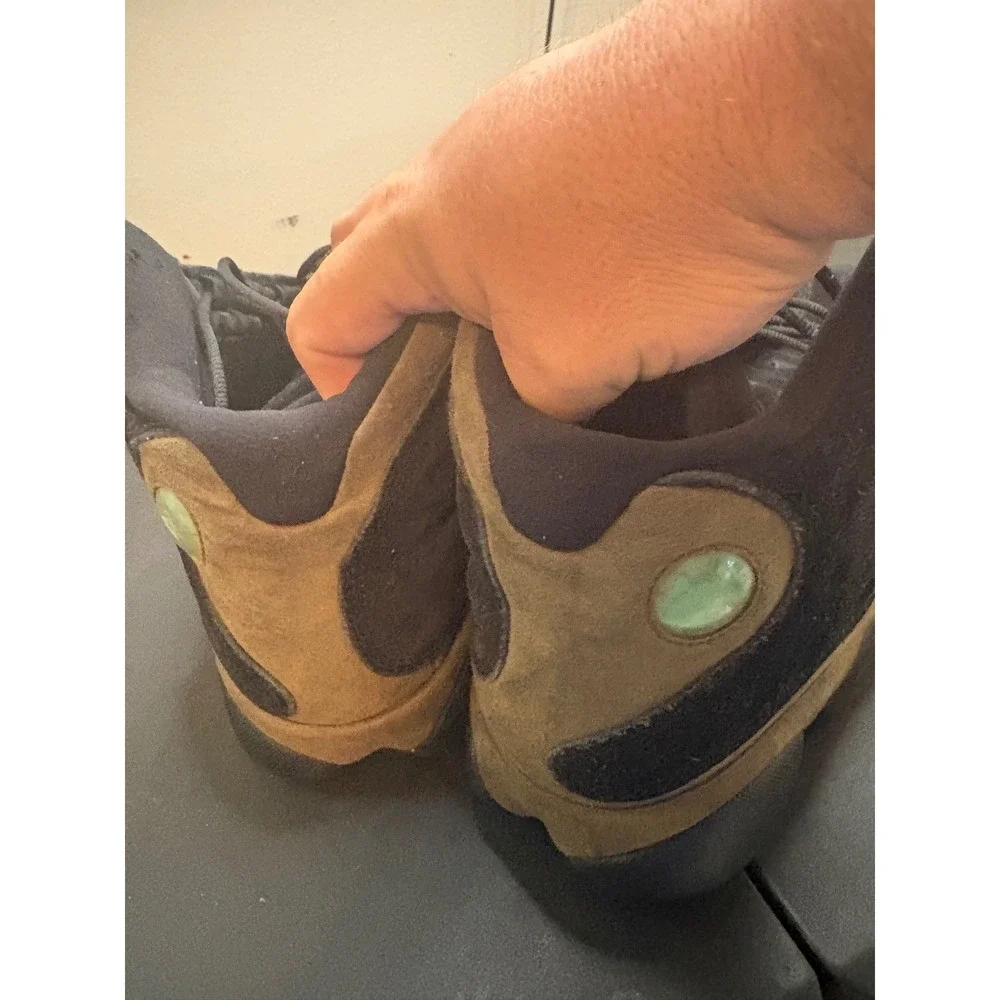 Air Jordan 13 Retro Olive Black True Red Light Olive 414571-006 Mens Size 13